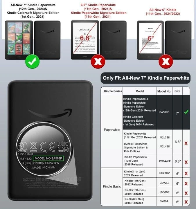 (2PCS) Amazon Kindle Colorsoft Signature Edition Screen Protector Tempered Glass - Image 2 of 4