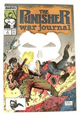 "THE PUNISHER WAR JOURNAL" Issue # 4 (March 1989, Marvel Comics) f. JIM LEE art 