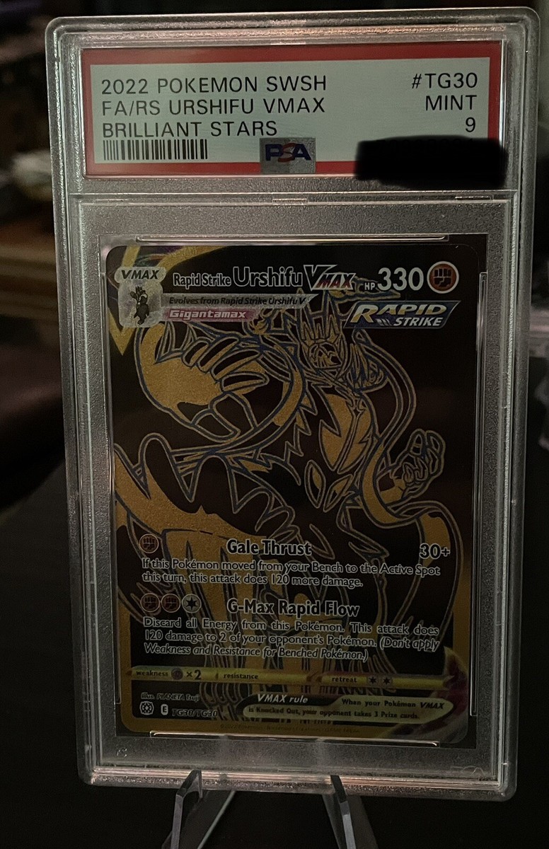 PSA 9 Pokemon Brilliant Stars Trainer Gallery TG30 Rapid
