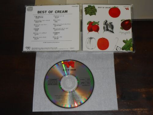 CREAM Best Of CD Japan 12 tracks RSO P33W-20007 Eric Clapton - Afbeelding 1 van 2