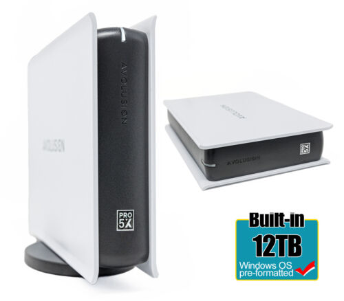 Avolusion PRO-5X Series 12TB USB 3.0 External Hard Drive for WindowsOS PC Laptop - Picture 1 of 7