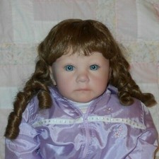 Playhouse PAULA Doll Wig SIZE 14/15 AUBURN Full Cap Modacrylic DISC NWT