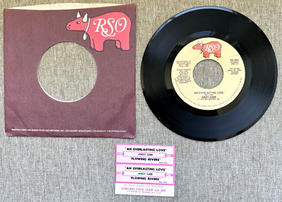 Andy Gibb   An Everlasting Love / Flowing: (2) Jukebox Strips: NM-: $ 2.00 SHIPS