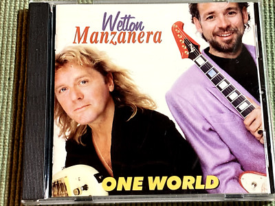 JOHN WETTON PHIL MANZANERA ONE WORLD 11 TRACK IMPORT CD FREE SHIPPING