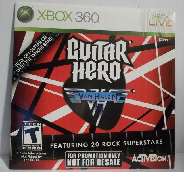 guitar hero van halen xbox 360