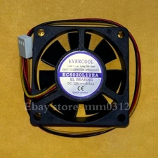 1pcs  3-wire silent fan EC6020L12EA DC12V 0.14A 60*20MM 