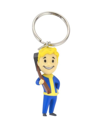 Fallout 76 Vault Boy 3D KEYRING / KEYCHAIN YOU PICK New - Picture 2 of 9