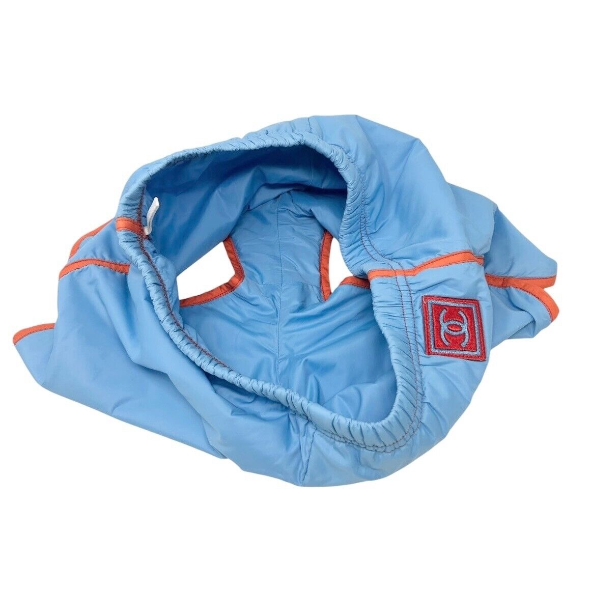 CHANEL Sport Vintage 02S CC Logo Short Pants #36 Shorts Blue CHANEL Sport Vintage 02S CC Logo Short Pants #36 Shorts Blue