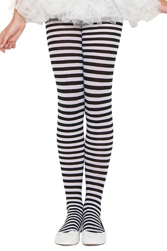 girl's KID'S children's MUSIC LEGS stripes STRIPED tights STOCKINGS pantyhose - Picture 5 of 7