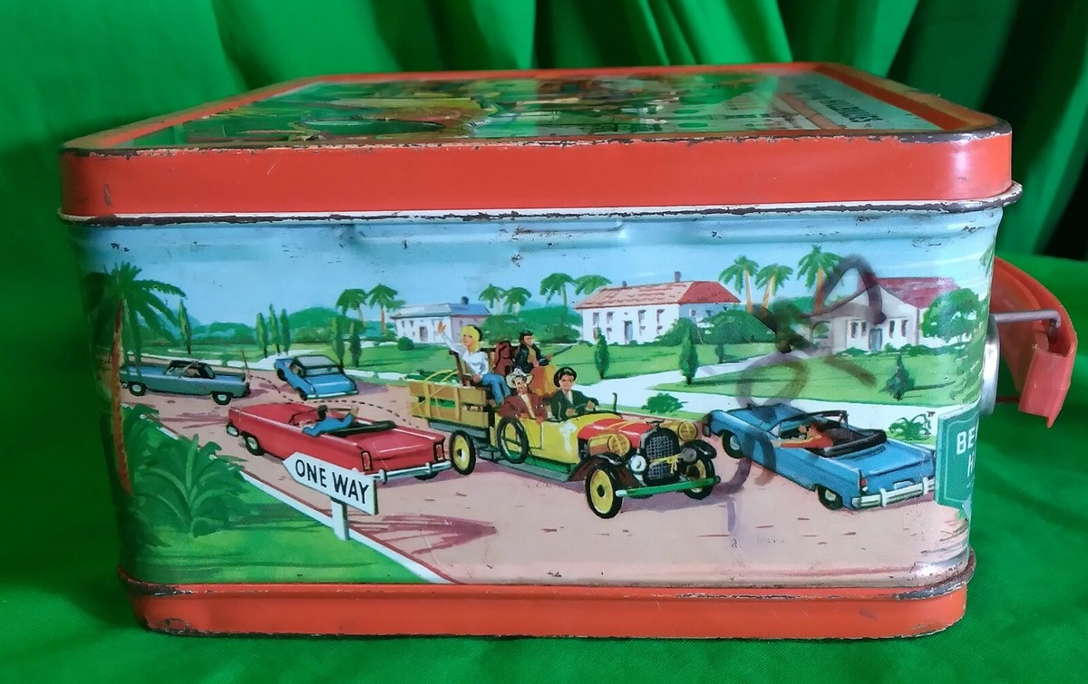 The Beverly Hillbillies Vintage Metal Lunchbox with Thermos 1963 Good  Condition