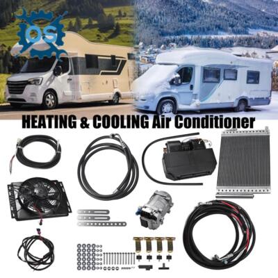 12 V Cool&Heat Electric Universal Underdash Air Conditioner DC Auto Car A/C Kit