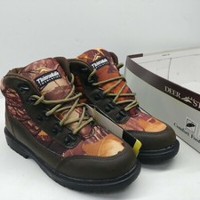 Deer Stags Hunt Camouflage - Size 3 - Boys Children Waterproof Thinsulate Boots