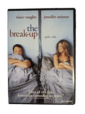 The Break-Up DVD Full Screen Vince Vaughn Jennifer Aniston NEW