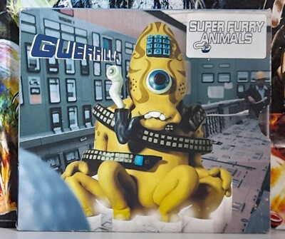 1999 SUPER FURRY ANIMALS - GUERRILLA レア SUPER FURRY ANIMALS : Guerilla - Original 1999 CD Album in