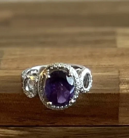5 carat amethyst ring deals