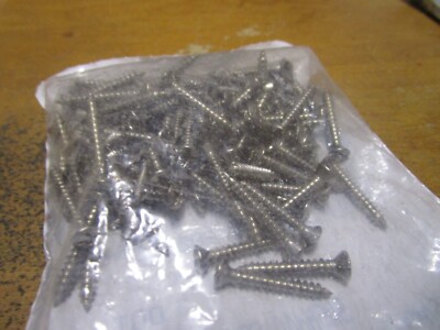 #6-18 x 1'' Phillips Oval Head 18-8 Type A Point SS Sheet Metal Screw QTY 100