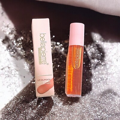 peach c lip oil Bellapierre Cosmetics Lip Oil/Peach 0.24 fl oz New in Box