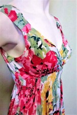 Sommerkleid Blumendruck Stretch flower Dress,...