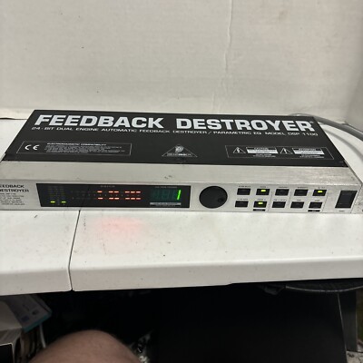 Behringer DSP 1100 24-Bit Dual-Engine Feedback Destroyer Pro
