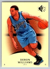 2007-08 SP Upper Deck Basketball Deron Williams Utah Jazz #82
