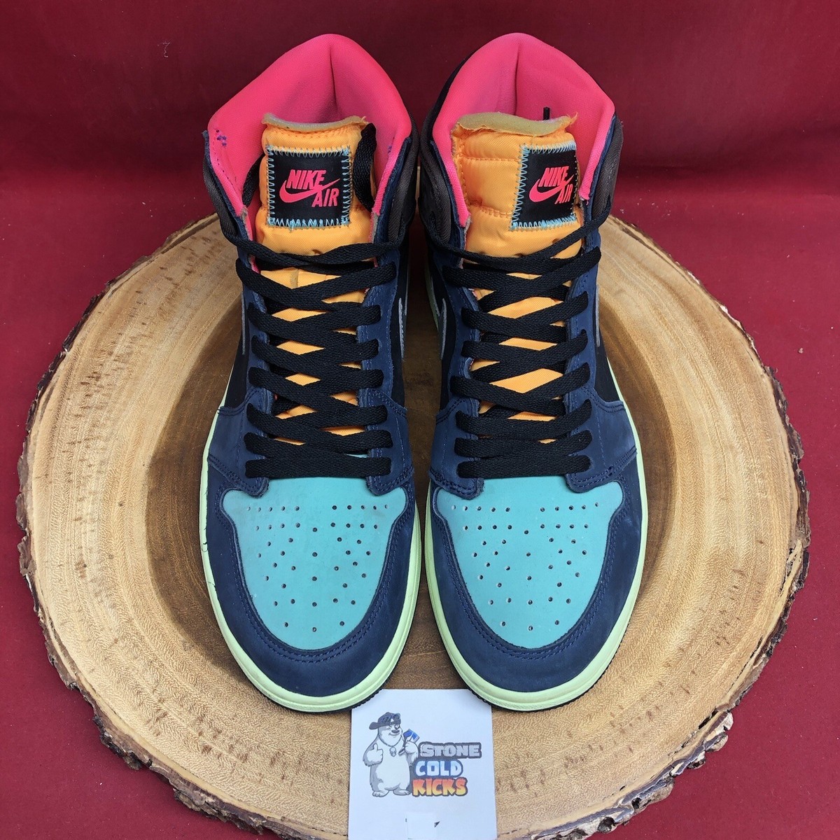 NIKE Air Jordan 1 High Retro Tokyo Bio Hack 555088-201 Size 10.5