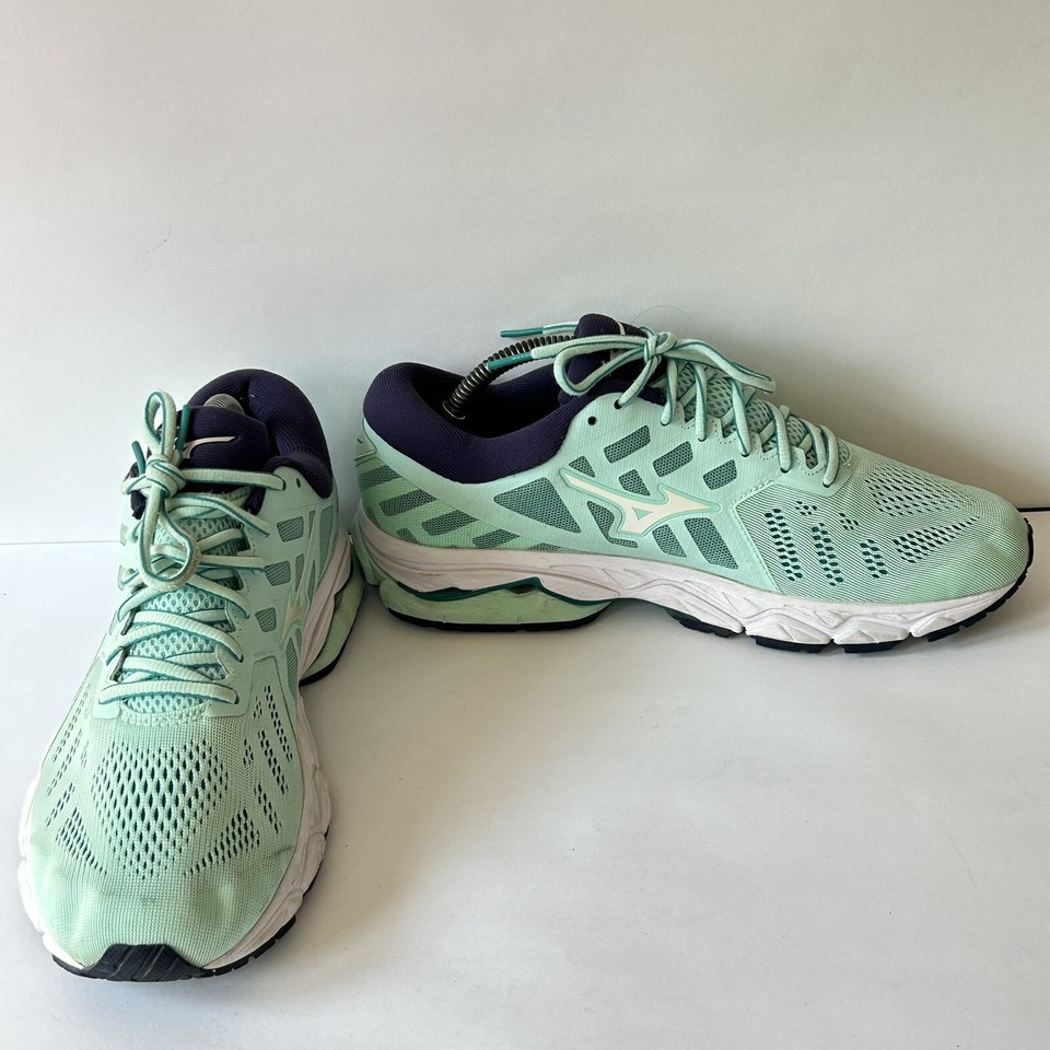 Mizuno Wave Ultima 11 Uk Size 8 Running Gym Shoes Womens Angel Blue F
