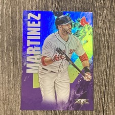 J.D. MARTINEZ 2019 TOPPS FIRE #184 PURPLE FOIL SP /99 BOSTON RED SOX