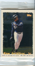 1995 Topps PreProduction Sample Set (10) sealed (Sprectralite - Ken Griffey Jr)