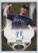 2025 Topps Tier One Prime Performers Auto 8/249 George Kirby #PPA-GK Auto 1no5