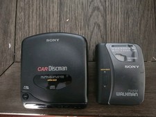 Sony Walkman Discman CD Player / Cassette Tape Lot Set Truly Untested Vintage