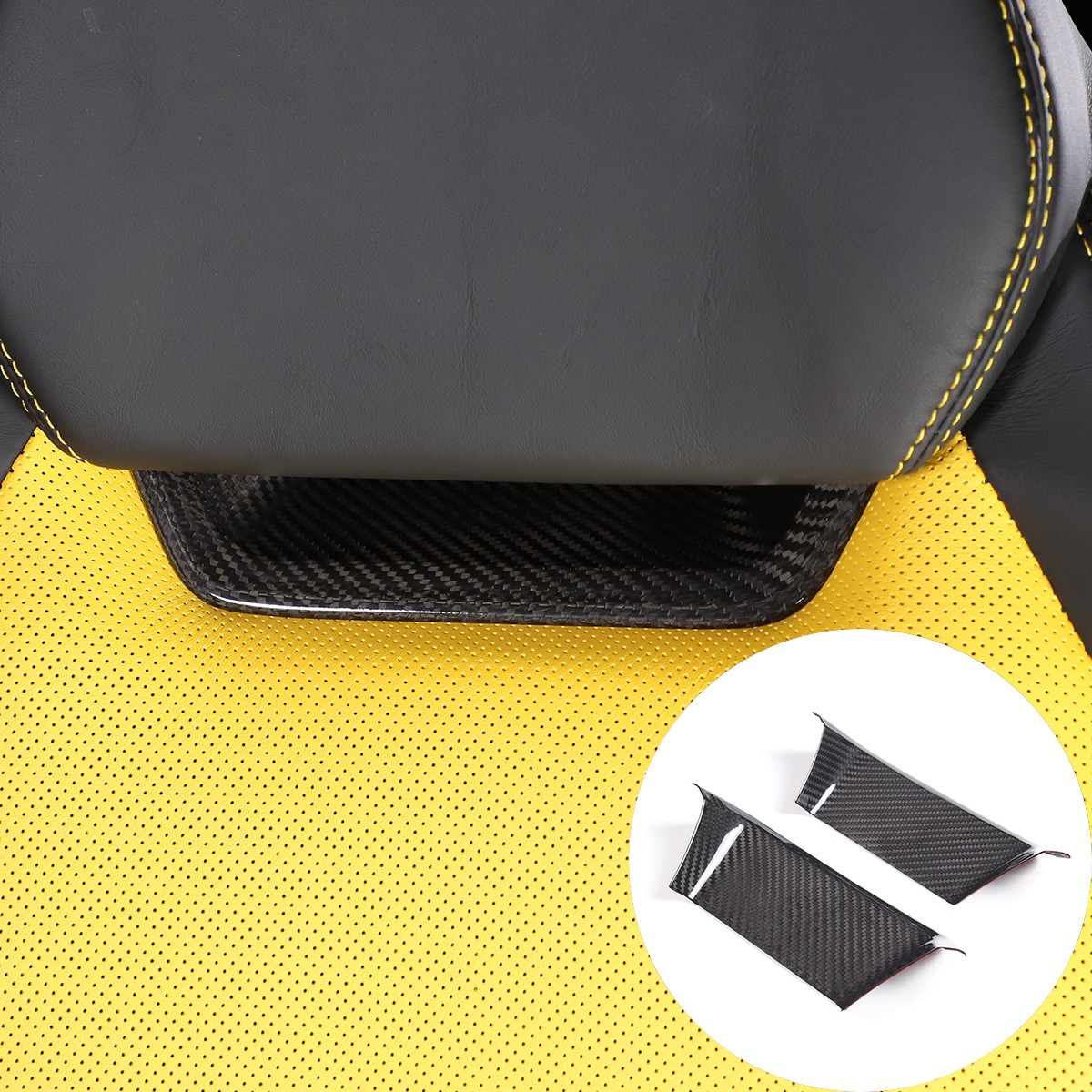 For Lamborghini URUS 2018-2023 Carbon Fiber Seat Headrest Groove Trim Panel