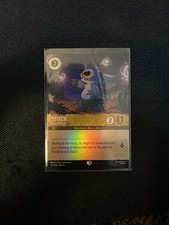 Disney Lorcana Fabled Stitch Alien Dancer Epic Holo Card 207/204