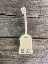 Suttle 340-0001-031 FILTER 1 inline DSL jack ethernet phone fax modem plug