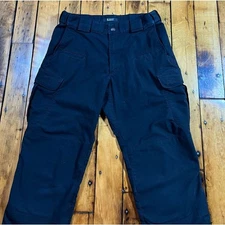 5.11 Tactical Men’s 32x34 Stryke Pants Black Cargo Utility Ripstop Faded EMS