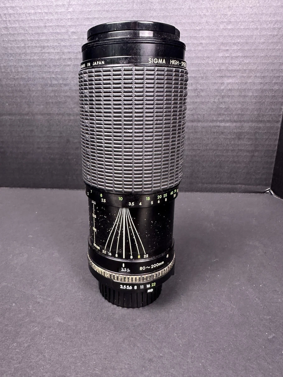 Sigma 80-200mm Focal Camera Lenses for sale | eBay