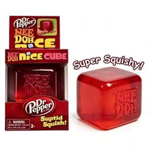 NeeDoh Nice Cube Super Solid Squish Stress Relief Fidget Toy New Free Ship