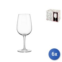 6X GläSer Aus Klarem Glas Raum Medium Cl40