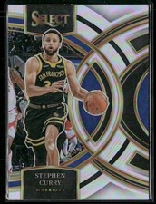 2023-24 Panini Select #145 Stephen Curry Silver Prizms