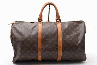 LOUIS VUITTON Keepall 50 Monogram Vintage Travel Duffle Bag M41426 From JAPAN