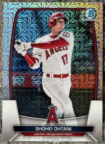 2023 Bowman Chrome Shohei Ohtani 51 Mega Box Mojo Refractor