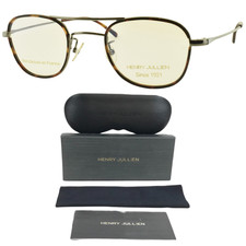 NEW Henry Jullien Auteuil C24P02 Havana Square Unisex Optical Frame Eyeglasses