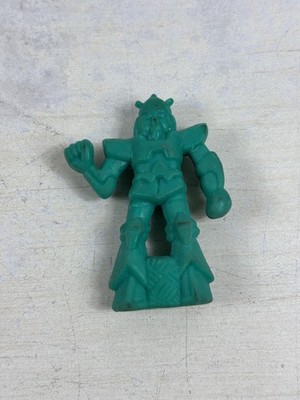 Vintage Kinnikuman M.U.S.C.L.E. #217 Green Figure Japan Keshi Rubber Toy 1980s