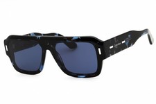 CALVIN KLEIN CK24501S-460-56 Sunglasses Size 56mm 145mm 15mm blue Unisex NEW