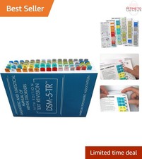 DSM-5-TR Index Tabs Color Coded Diagnosis 75 Tab System Easy Install