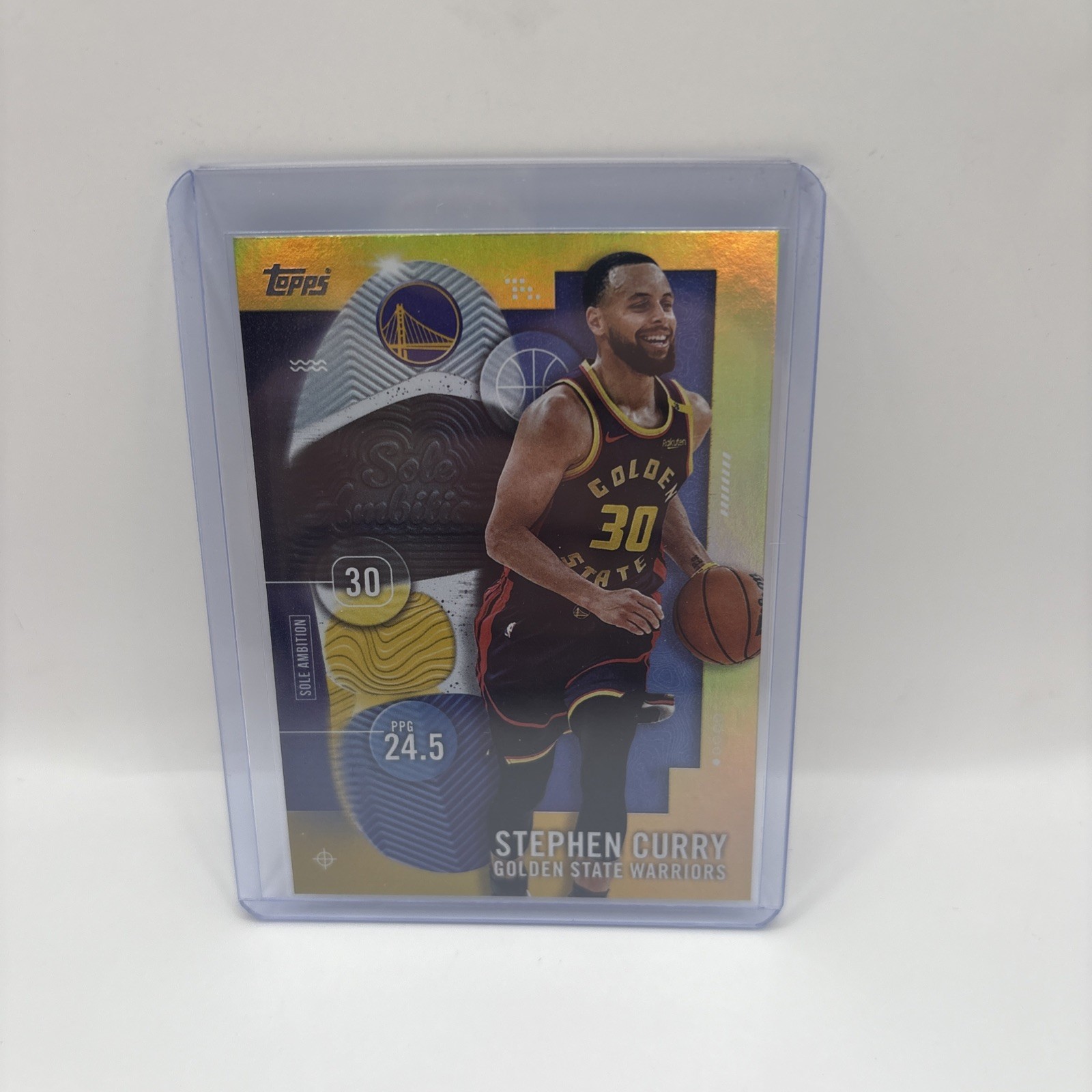 Stephen Curry 2025-26 Topps Flagship NBA SOLE AMBITION #SA-3 Warriors