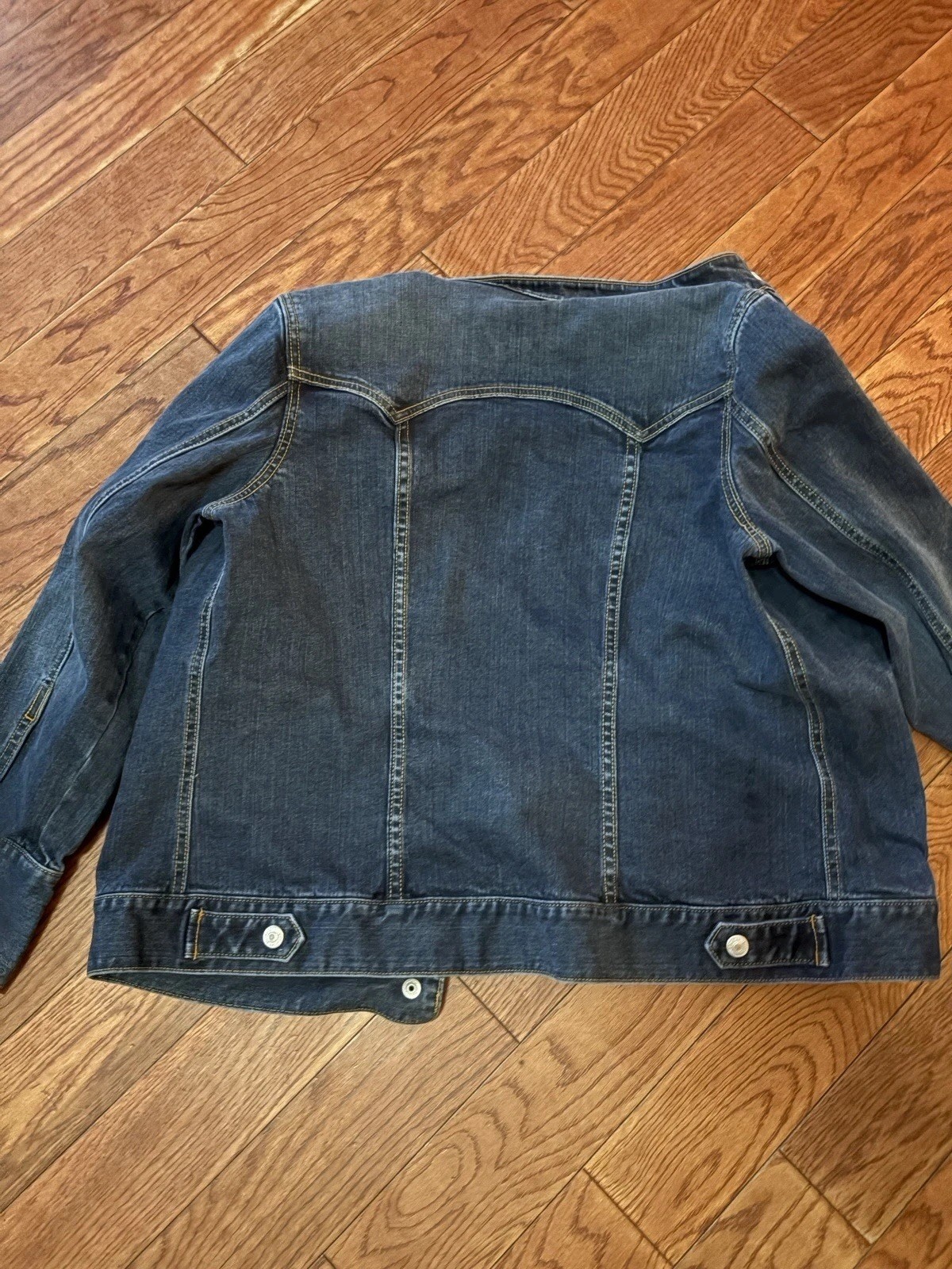 Gap Maternity Jean Jacket Iconic Cute Button Up F… - image 6