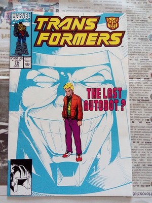 Transformers (1984 Marvel) #79 comic issue for sale (FN+ 6.5, Direct edition)!