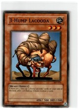 Yu-Gi-Oh! 3-Hump Lacooda Unlimited AST-070 Moderately Played Common