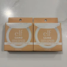 Elf Camo Powder Foundation Buildable To Full Coverage Light 210 N  2 Pack