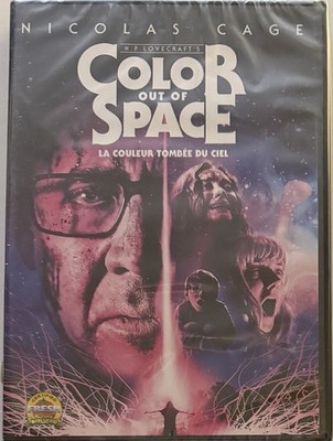 Color Out Of Space (DVD) 2019 Nicolas Cage Joely Richardson NEW Sealed